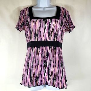 Christopher & Banks Women's Pullover Stretch Top sz S